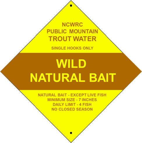 Wild Trout / Natural Bait Waters